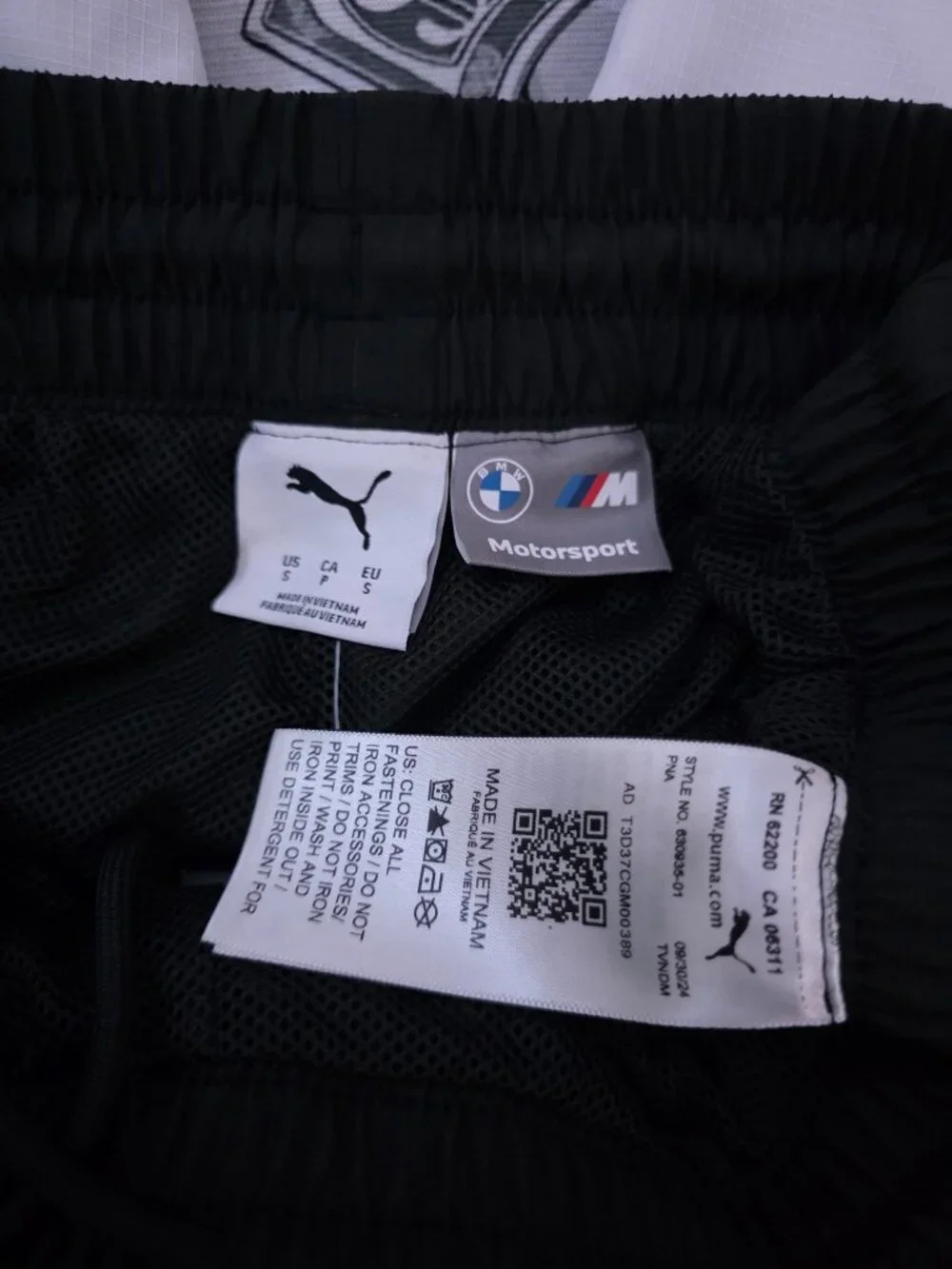 Puma BMW Track Pants Joggers Sweat Pants Motorsport SDS 2.0 Small